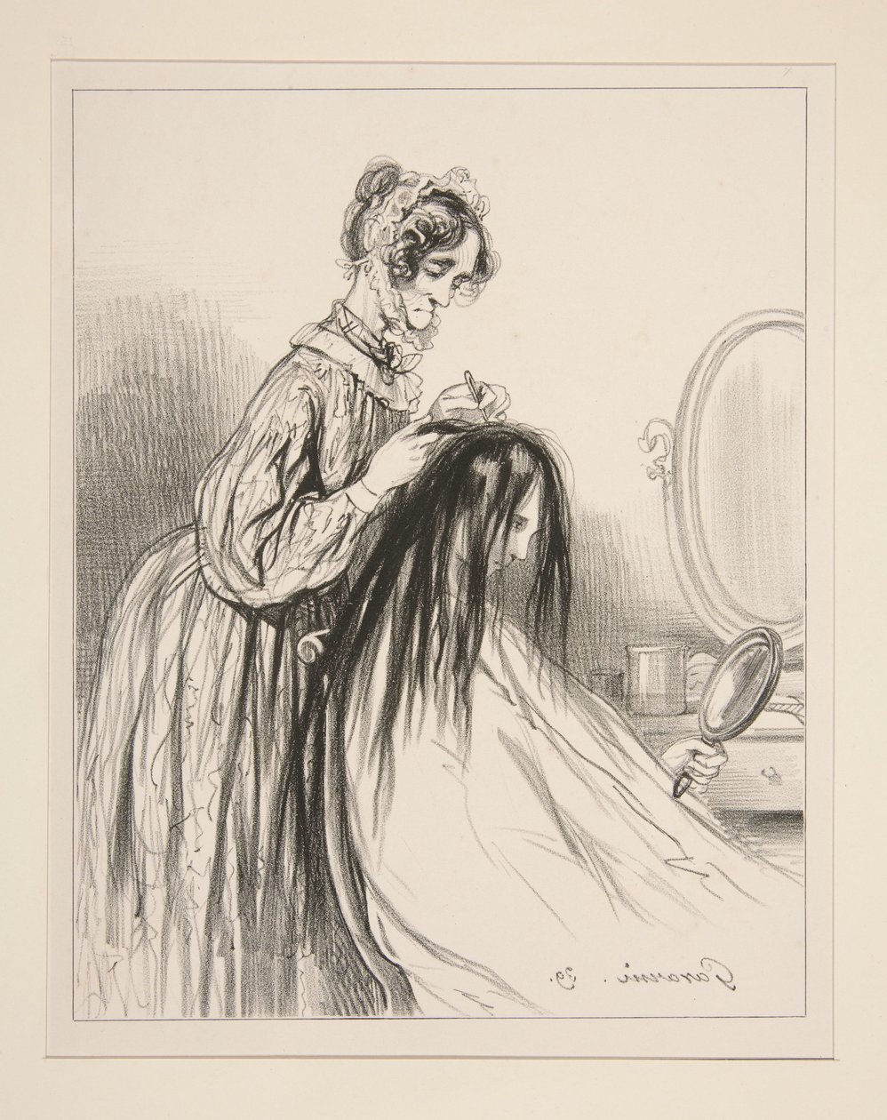 Élimination à huis clos - Paul Gavarni