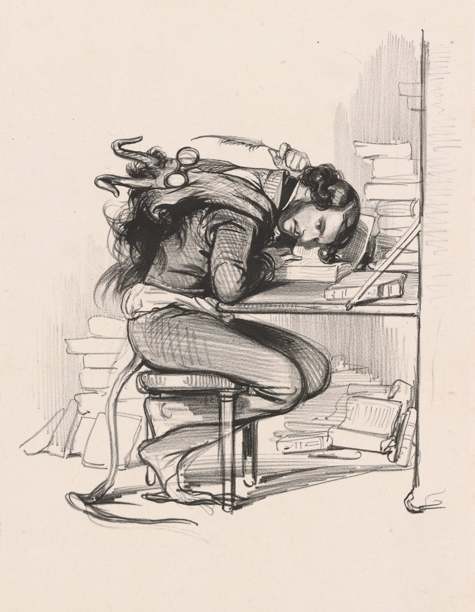 Émile Forgues, Old-Nick - Paul Gavarni