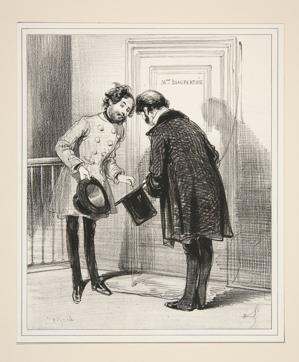 Enchanté, monsieur, de l