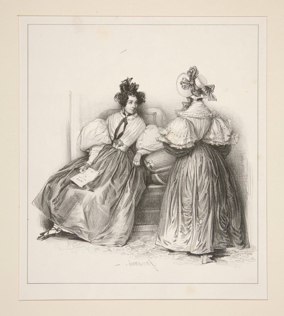 Femmes a la Mode - Paul Gavarni