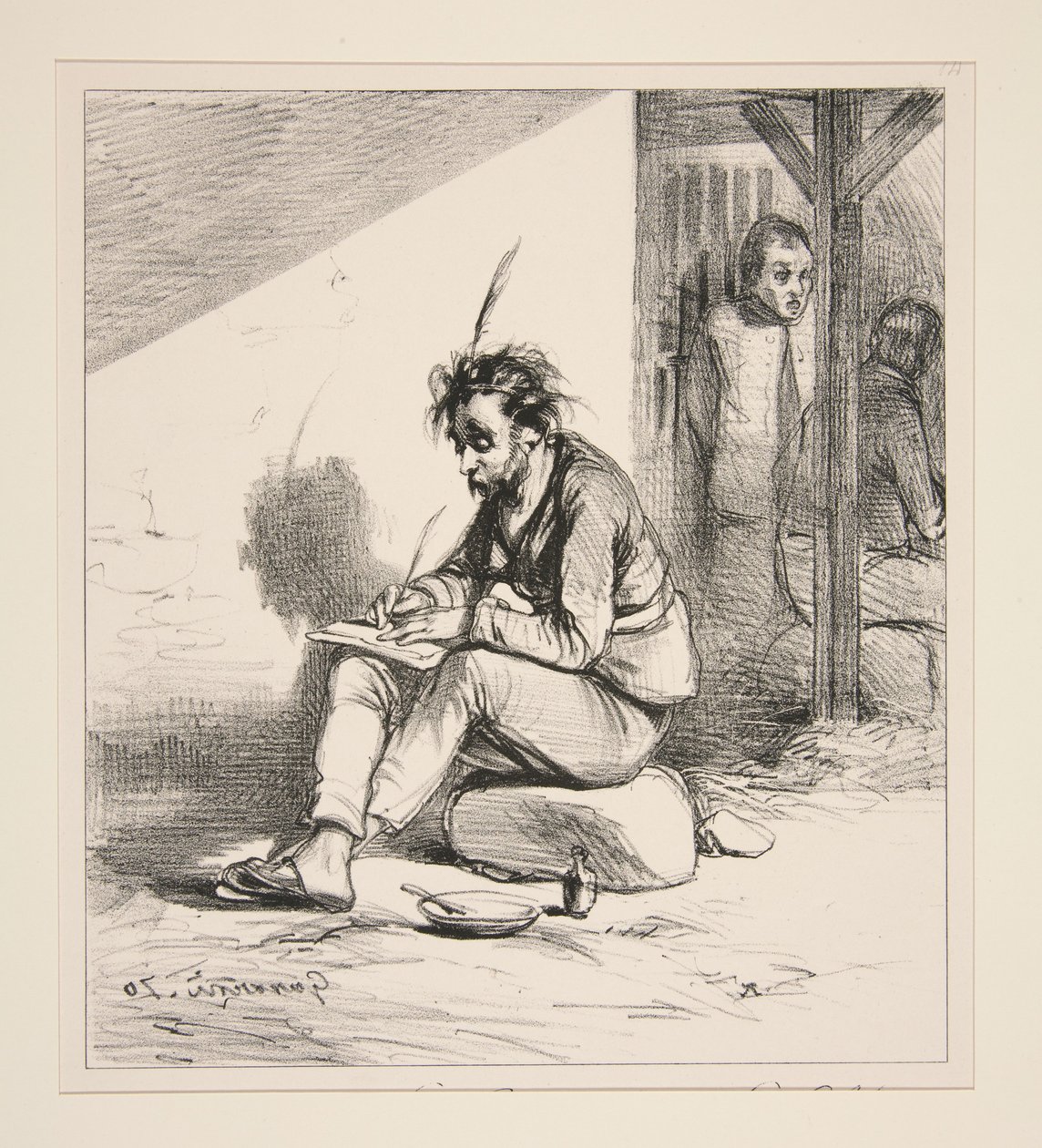 Je soussigné, roi des Batignolles, prince de Clichy, ... - Paul Gavarni