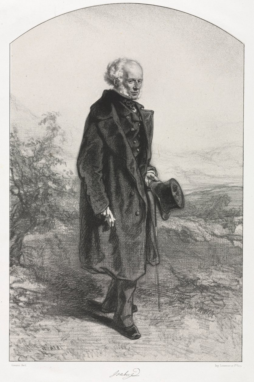 Jean Baptiste Isabey, 1854-1856 - Paul Gavarni