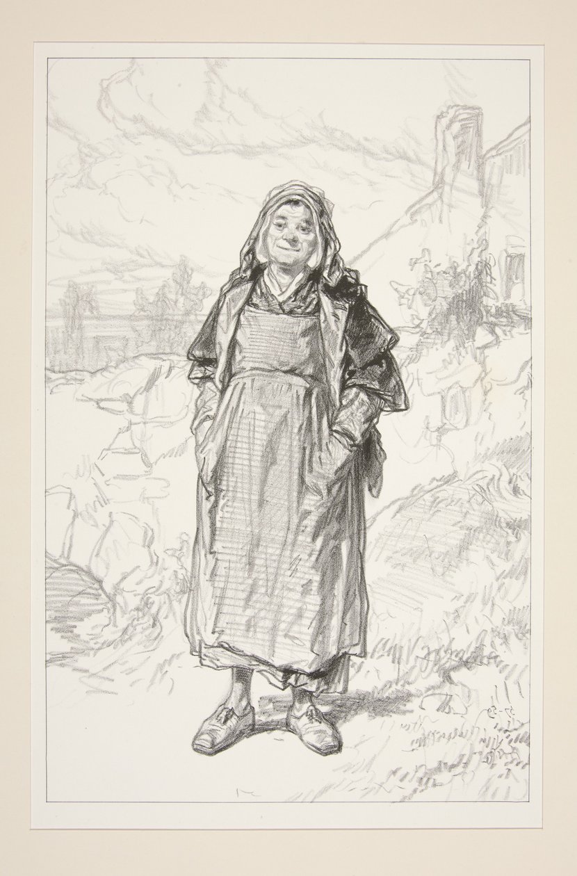 Laitière. Tenue de ville. - Paul Gavarni