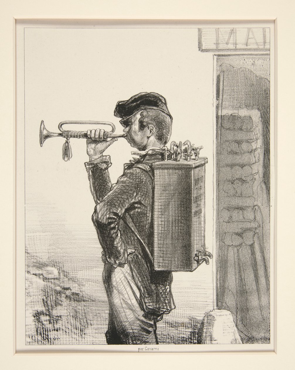 Le marchand de robinets - Paul Gavarni