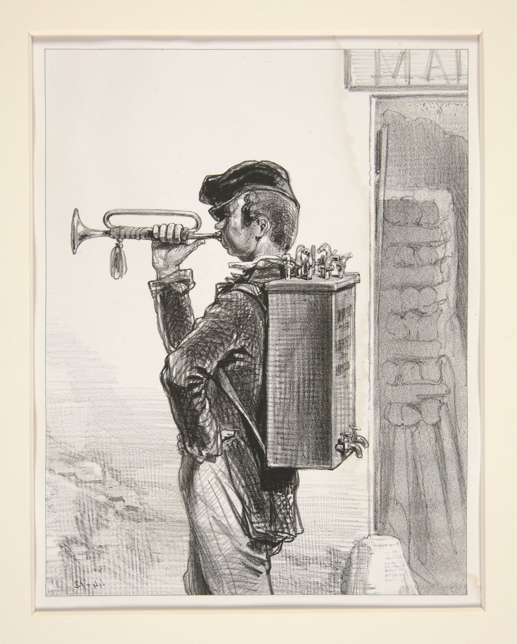 Le marchand de robinets - Paul Gavarni