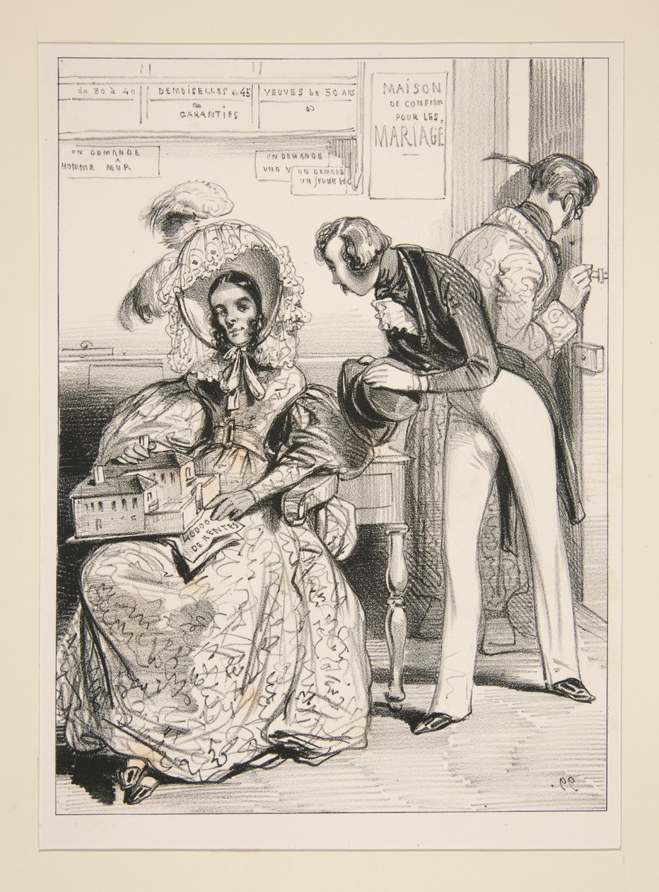 LE PORTIER DU COUVENT. - Paul Gavarni