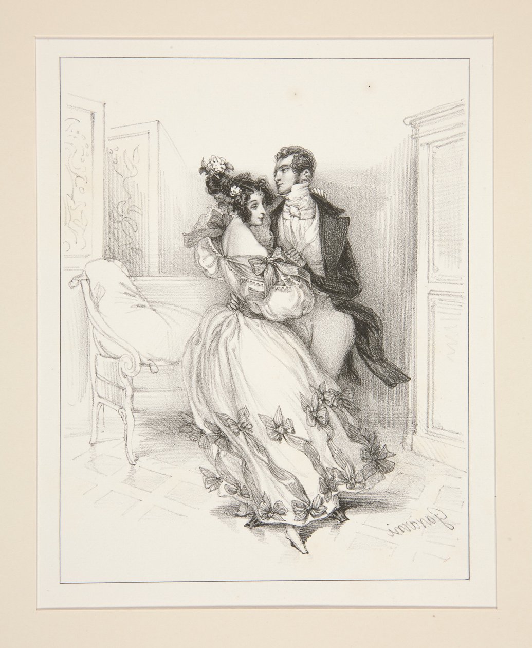 La Valse - Paul Gavarni