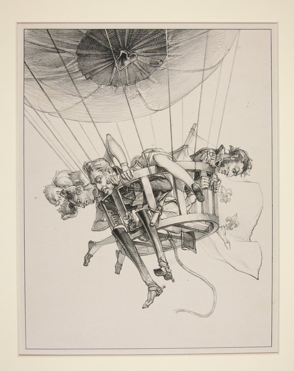 Le Ballon perdu - Paul Gavarni