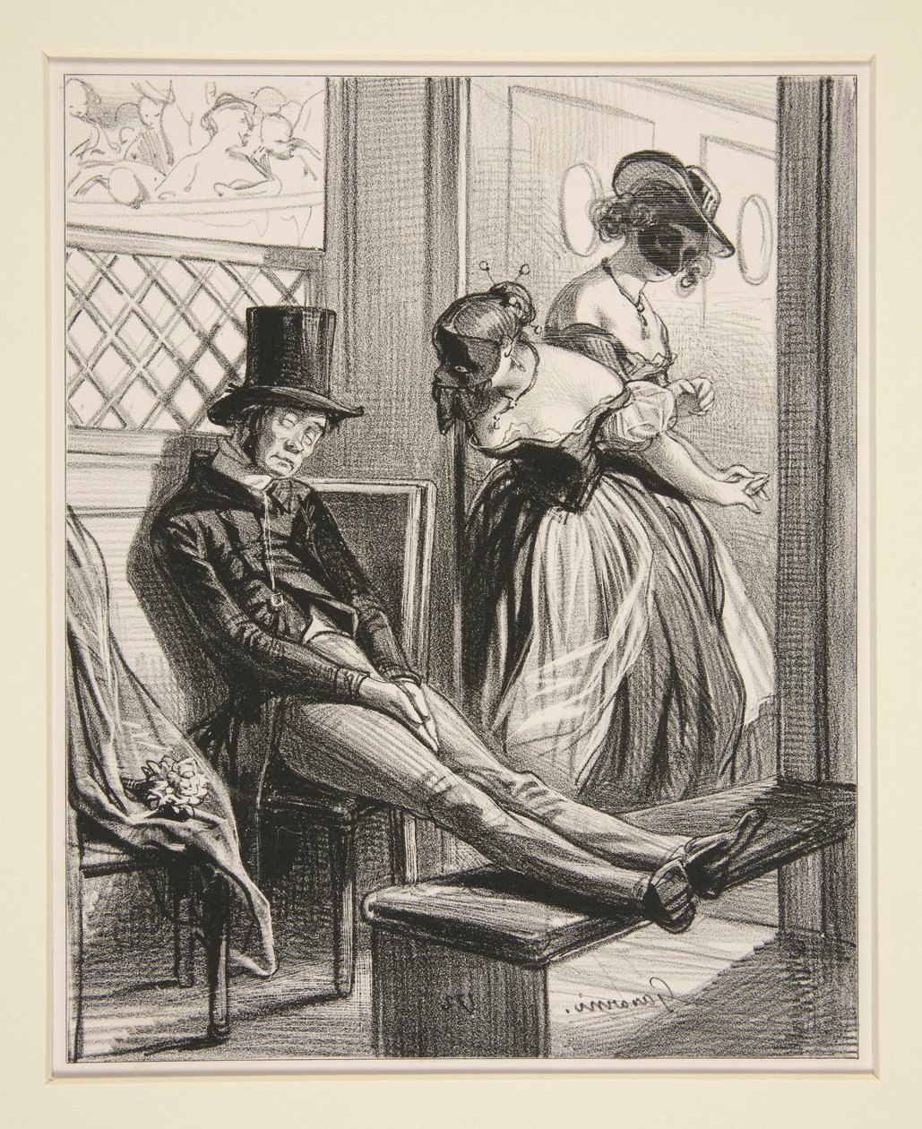 Le Carnaval, no. 5: Ah! Mon Dieu, c - Paul Gavarni