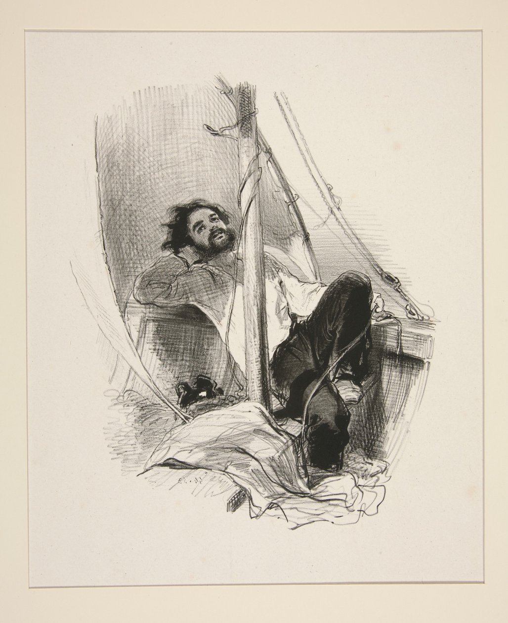 Le cœur du marin - Paul Gavarni