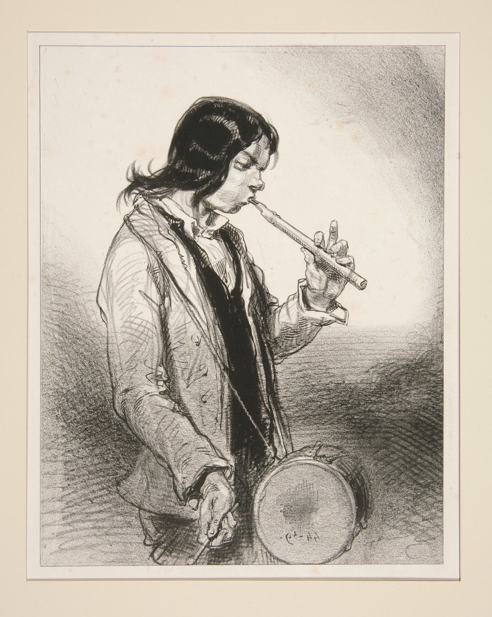 La Trompette. - Paul Gavarni