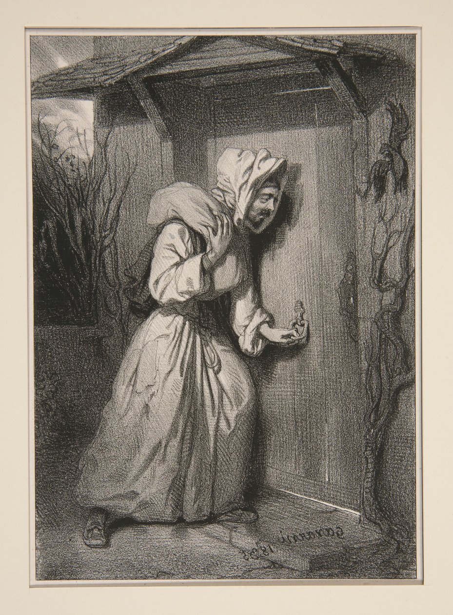 Le Gâteau des rois - Paul Gavarni
