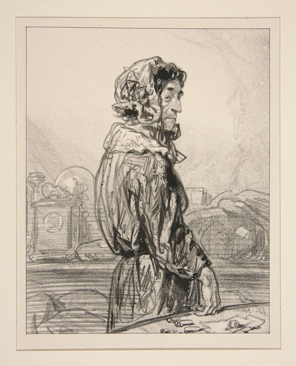 «Madame Abraham.» - Paul Gavarni