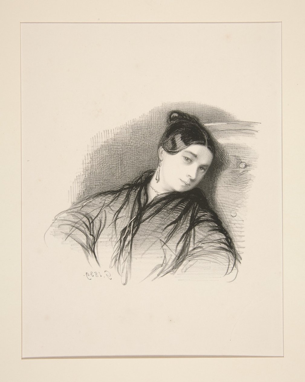 Mme. Le Roy - Paul Gavarni