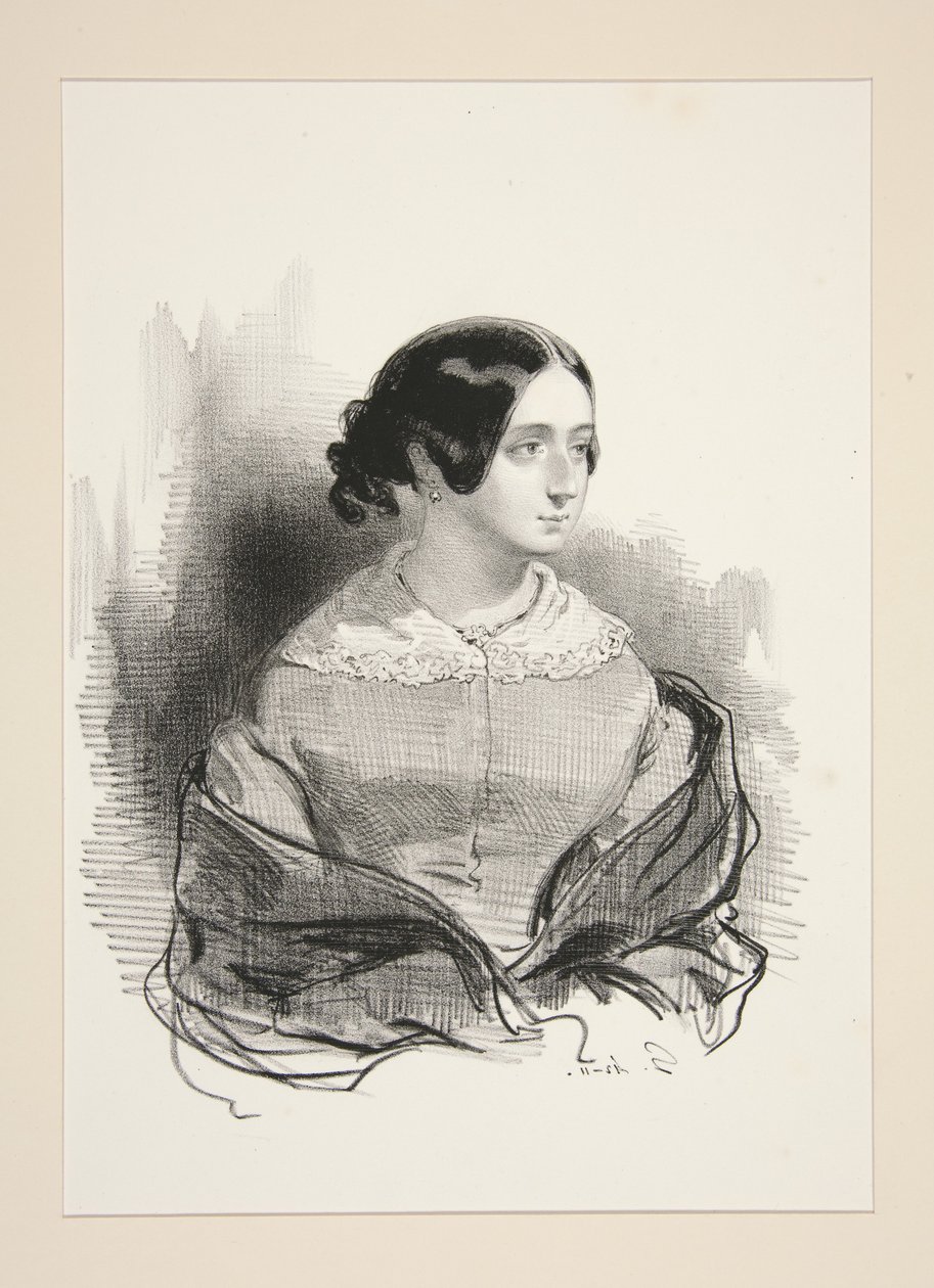 Mme. Montigny - Paul Gavarni