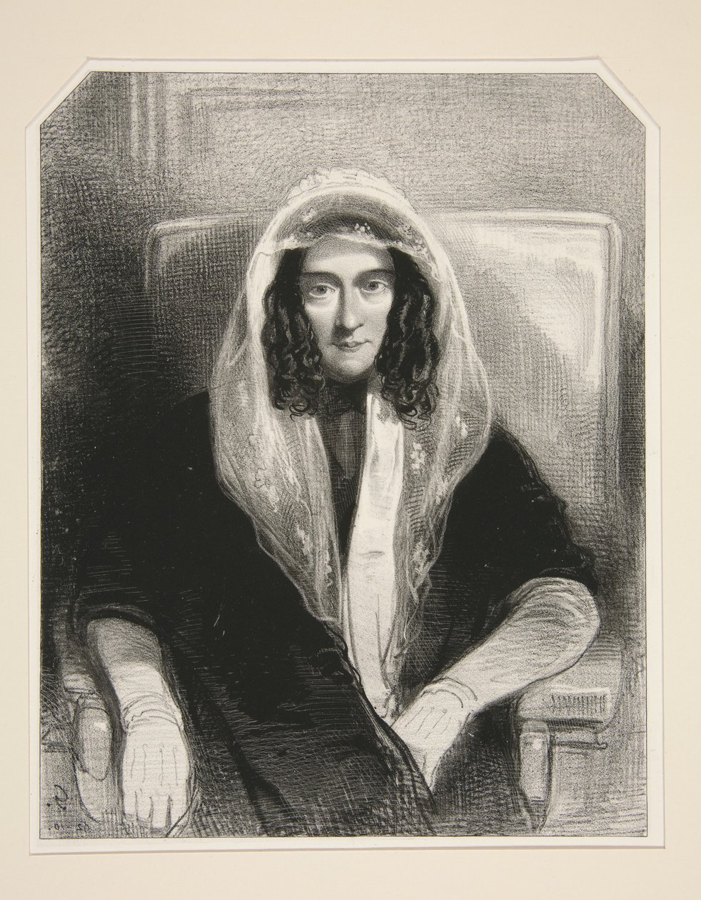 Mme. de Viefville - Paul Gavarni