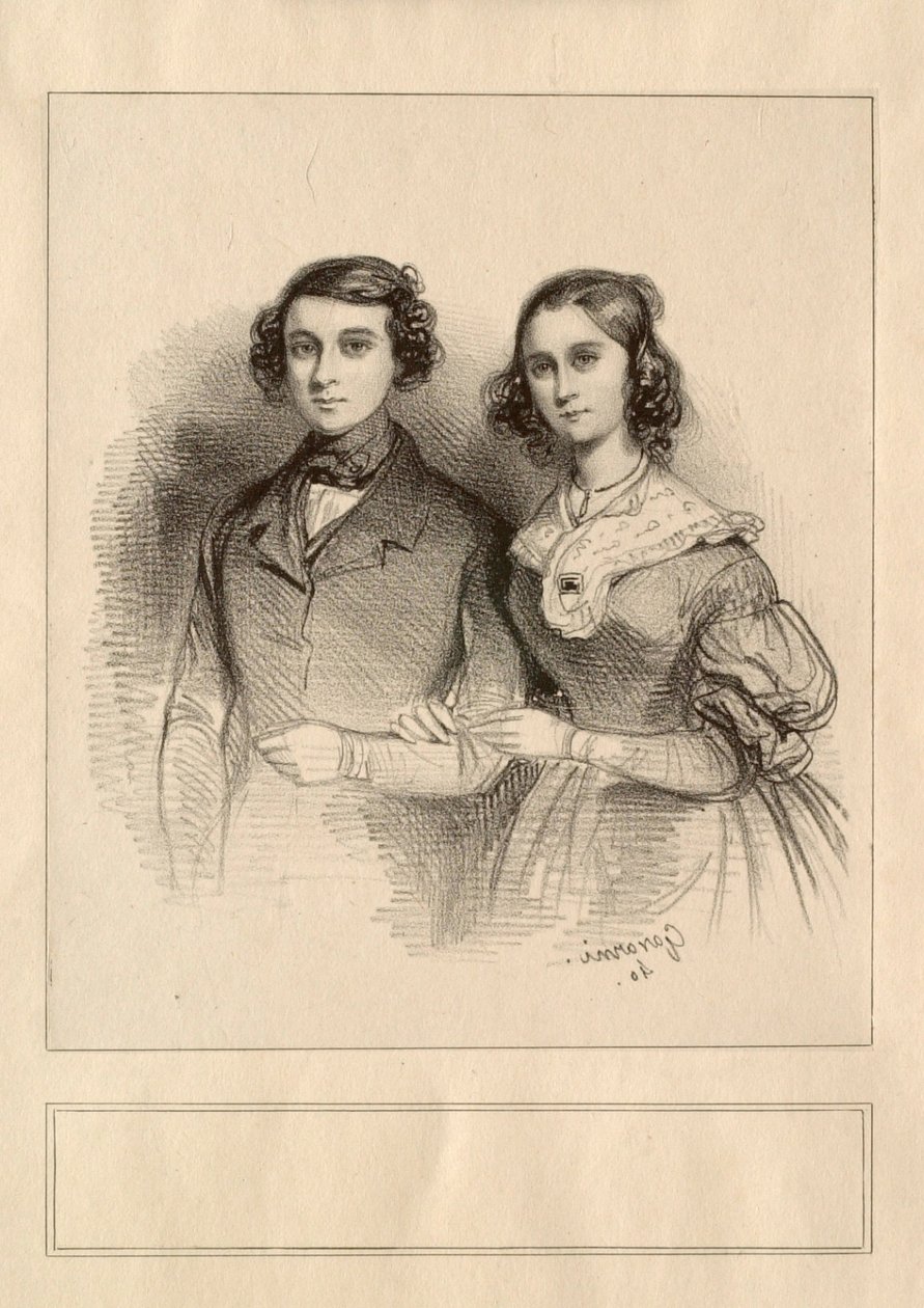 Monsieur et Madame Emily Taigny - Paul Gavarni