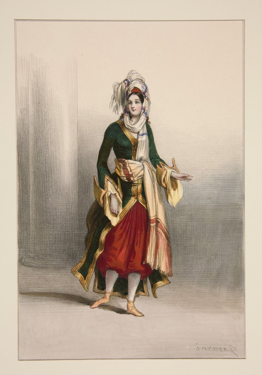 Orientale - Paul Gavarni