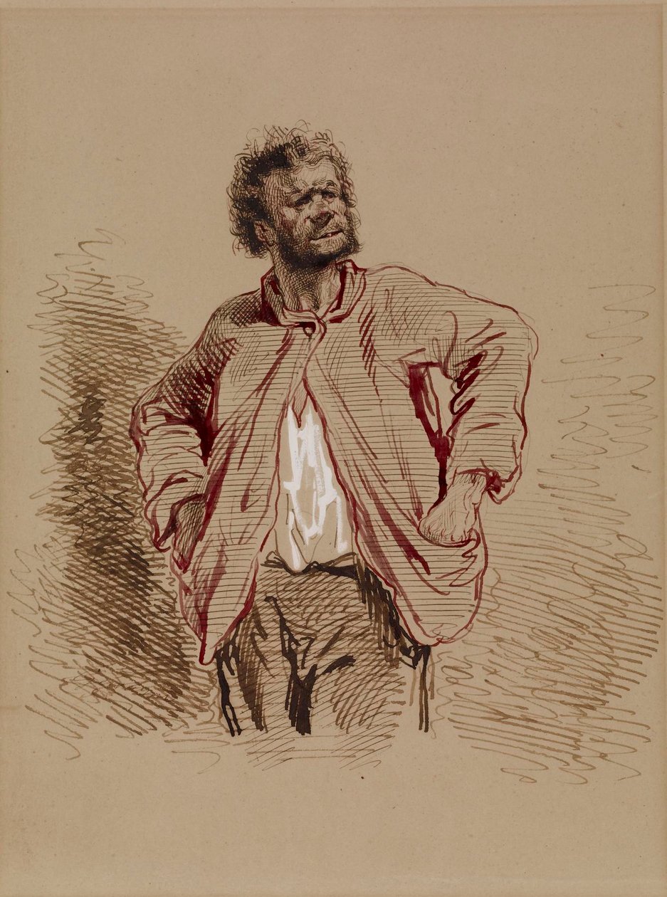 Paysan - Paul Gavarni