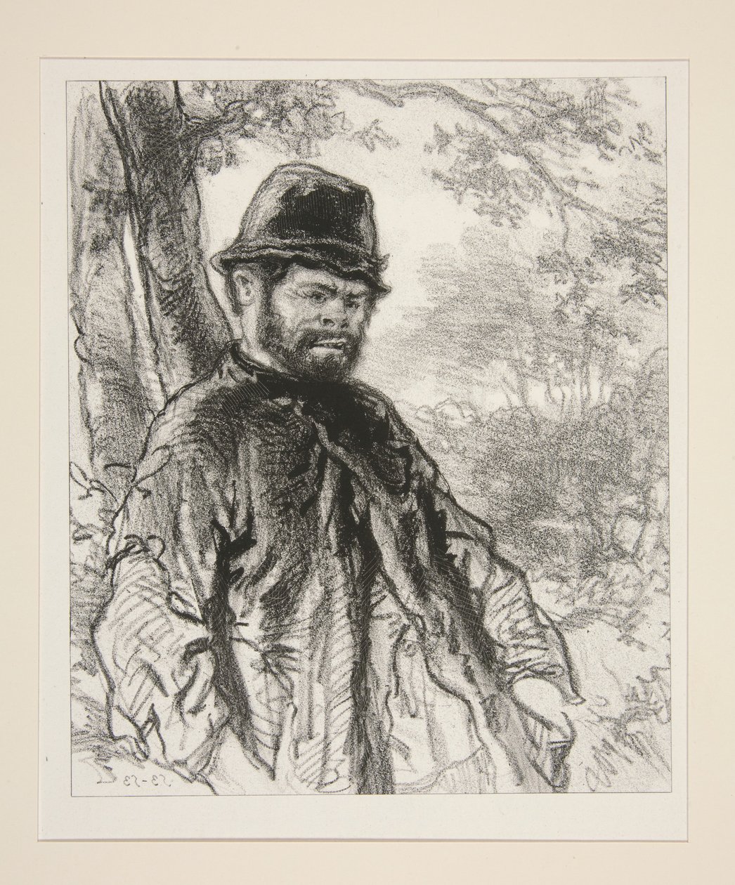 Sur le chemin de Toulon - Paul Gavarni