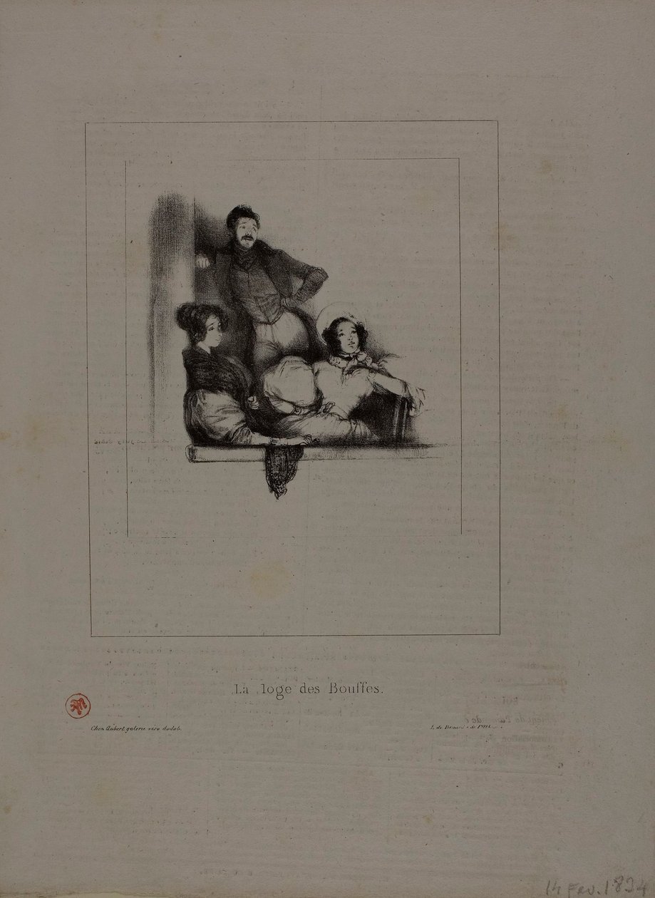 La boîte de théâtre de la bande dessinée - Paul Gavarni