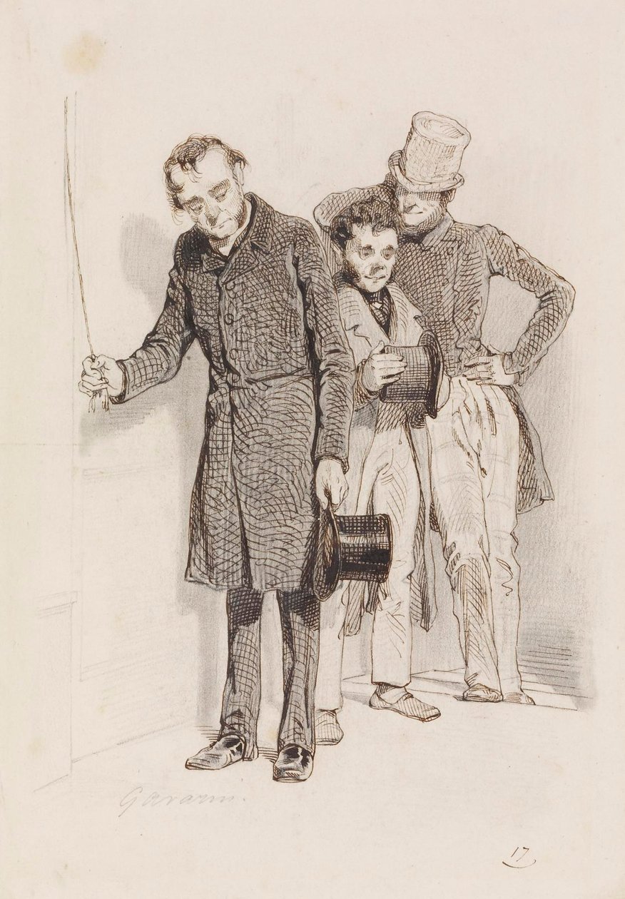 Trois hommes, dont l