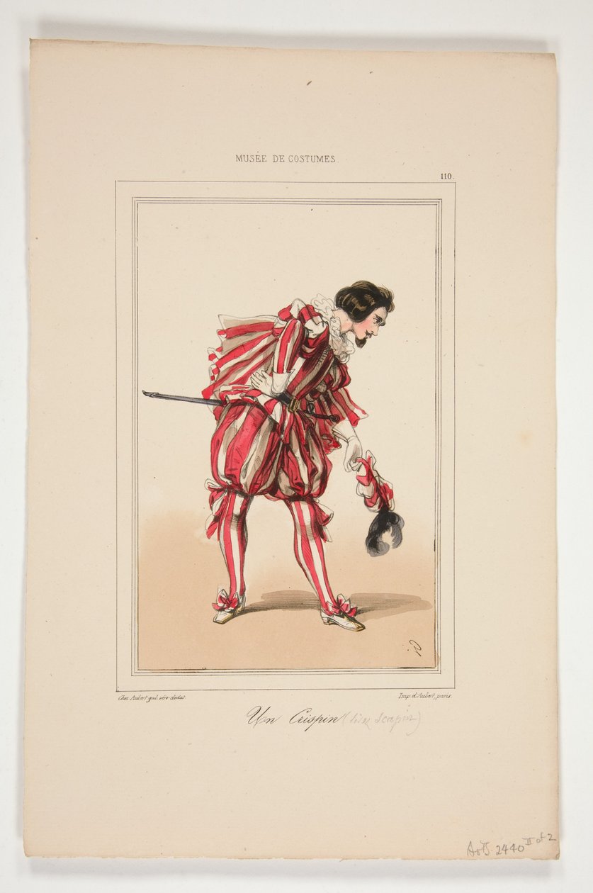 Un crispin - Paul Gavarni