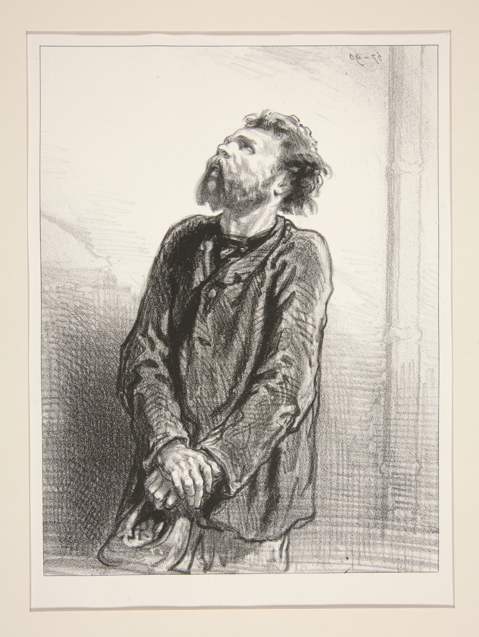 Un tenor incompris. - Paul Gavarni