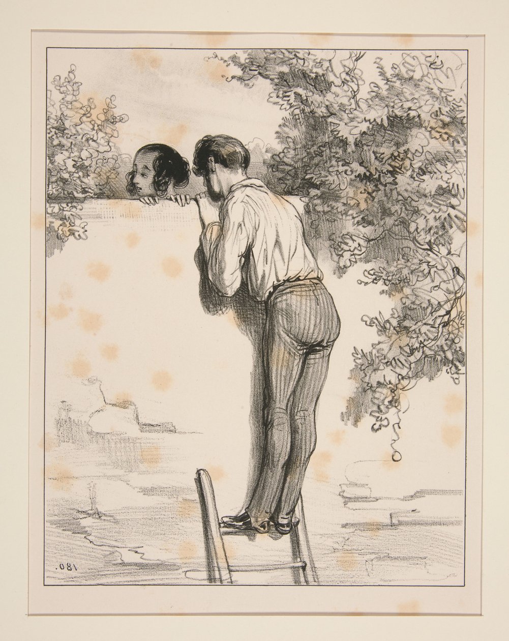 Virginie!... Maman!... Où es-tu donc!... - Paul Gavarni