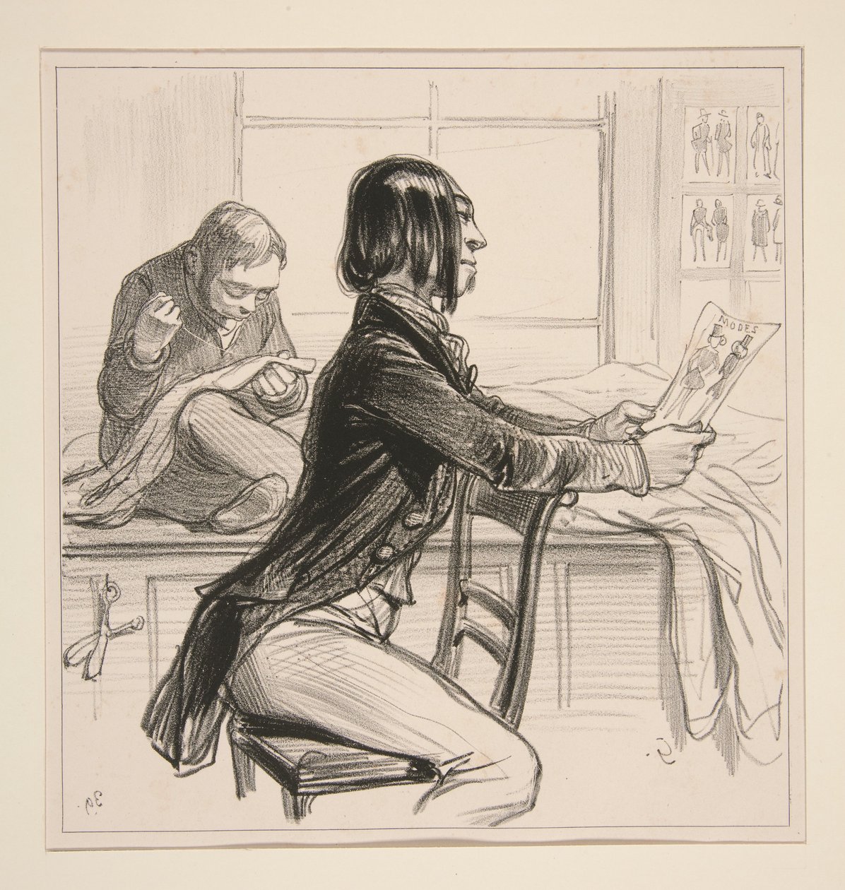 Voila pourtant comme je serai dimanche. - Paul Gavarni