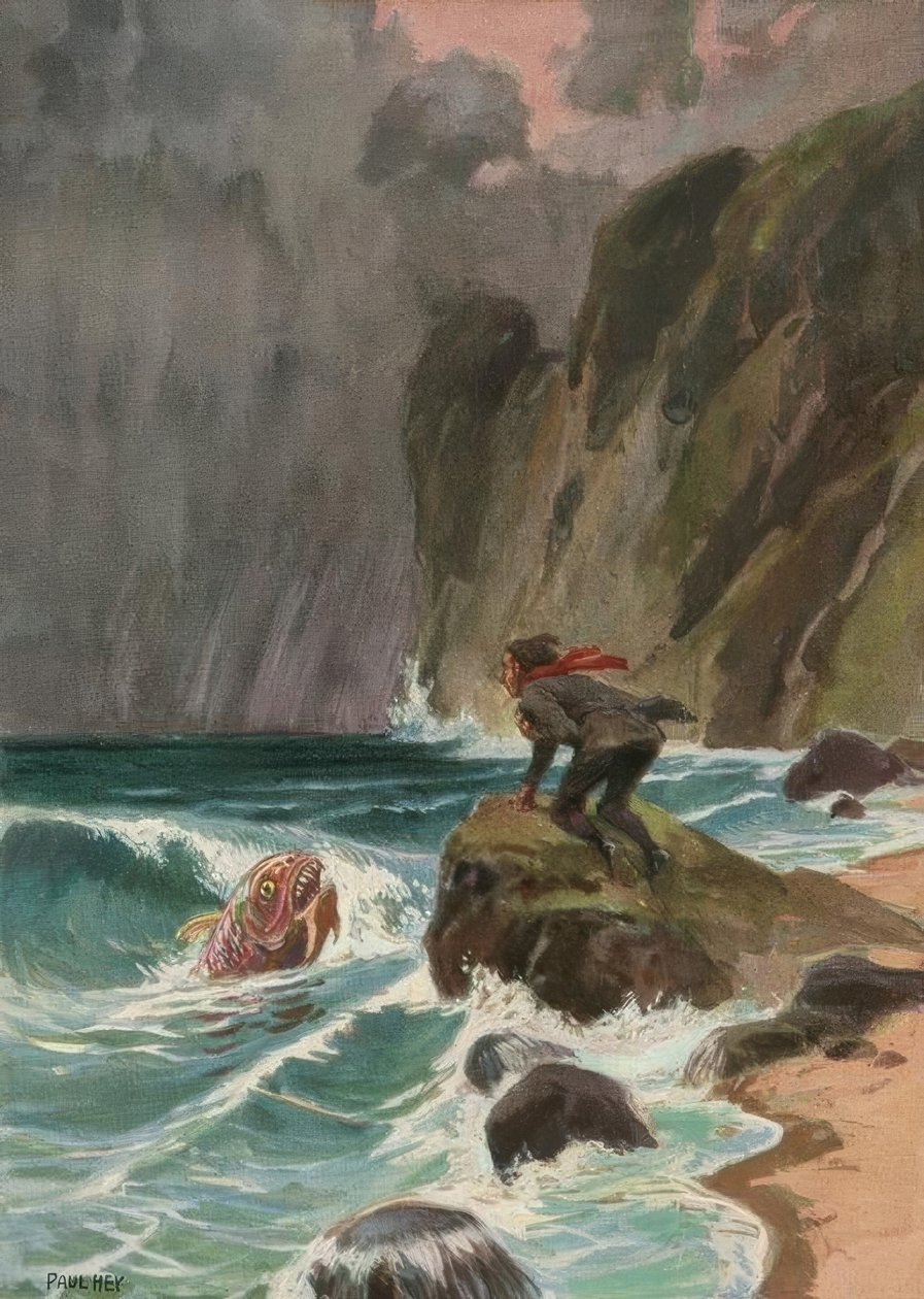 Le pêcheur et sa femme - Paul Hey
