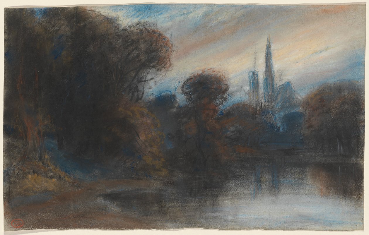 Une abbaye au bord d