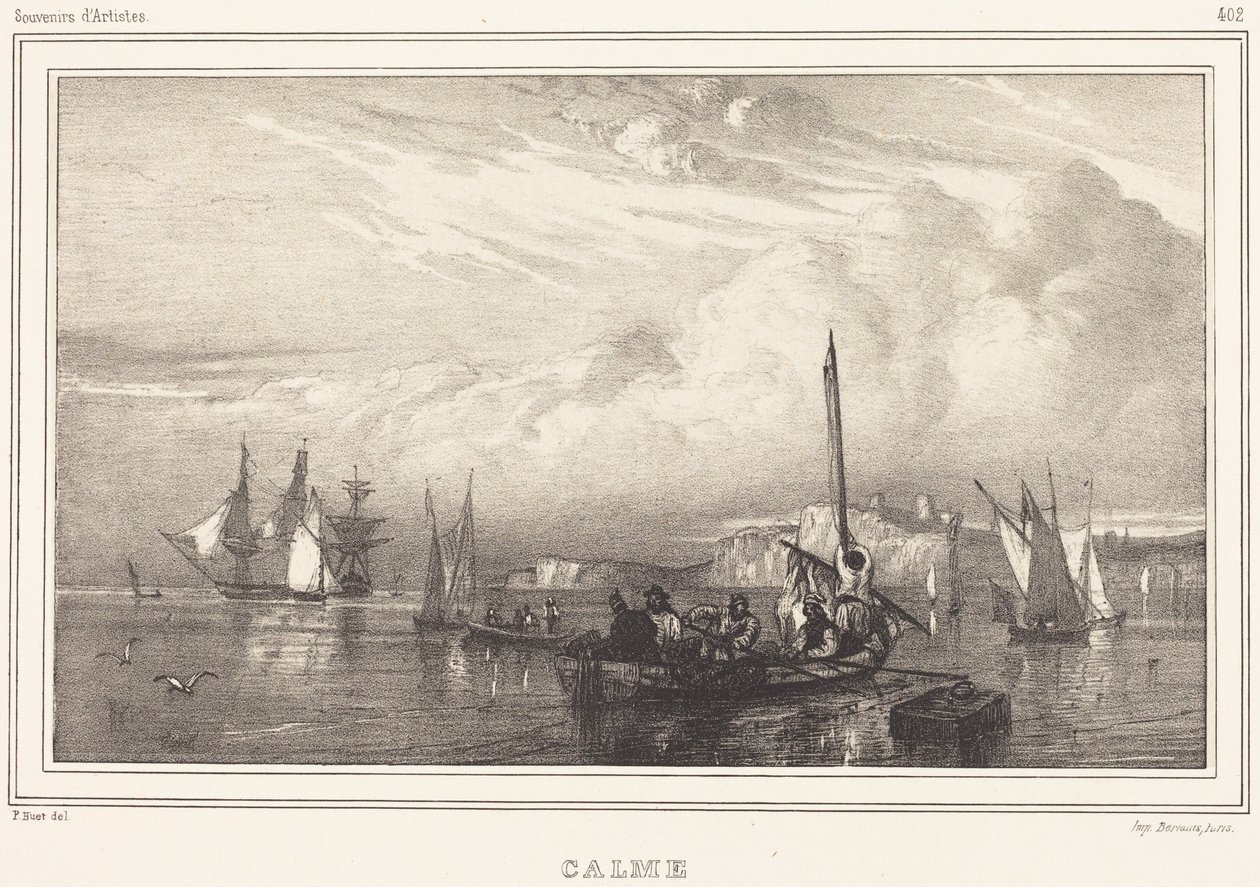 Calm (Calme) - Paul Huet