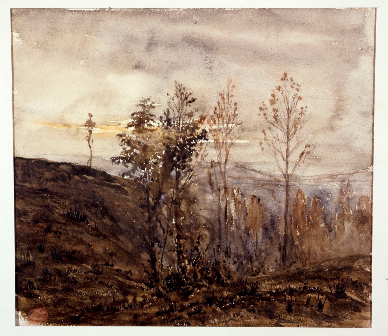 Les bois de Sèvres - Paul Huet