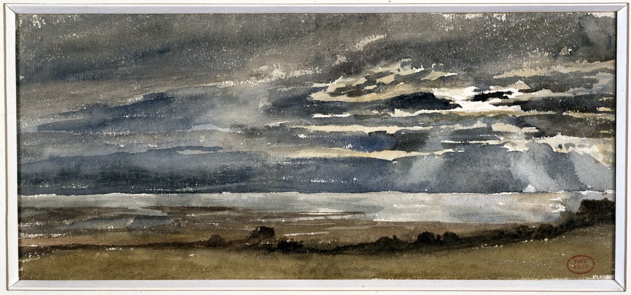 Soleil couchant - Paul Huet
