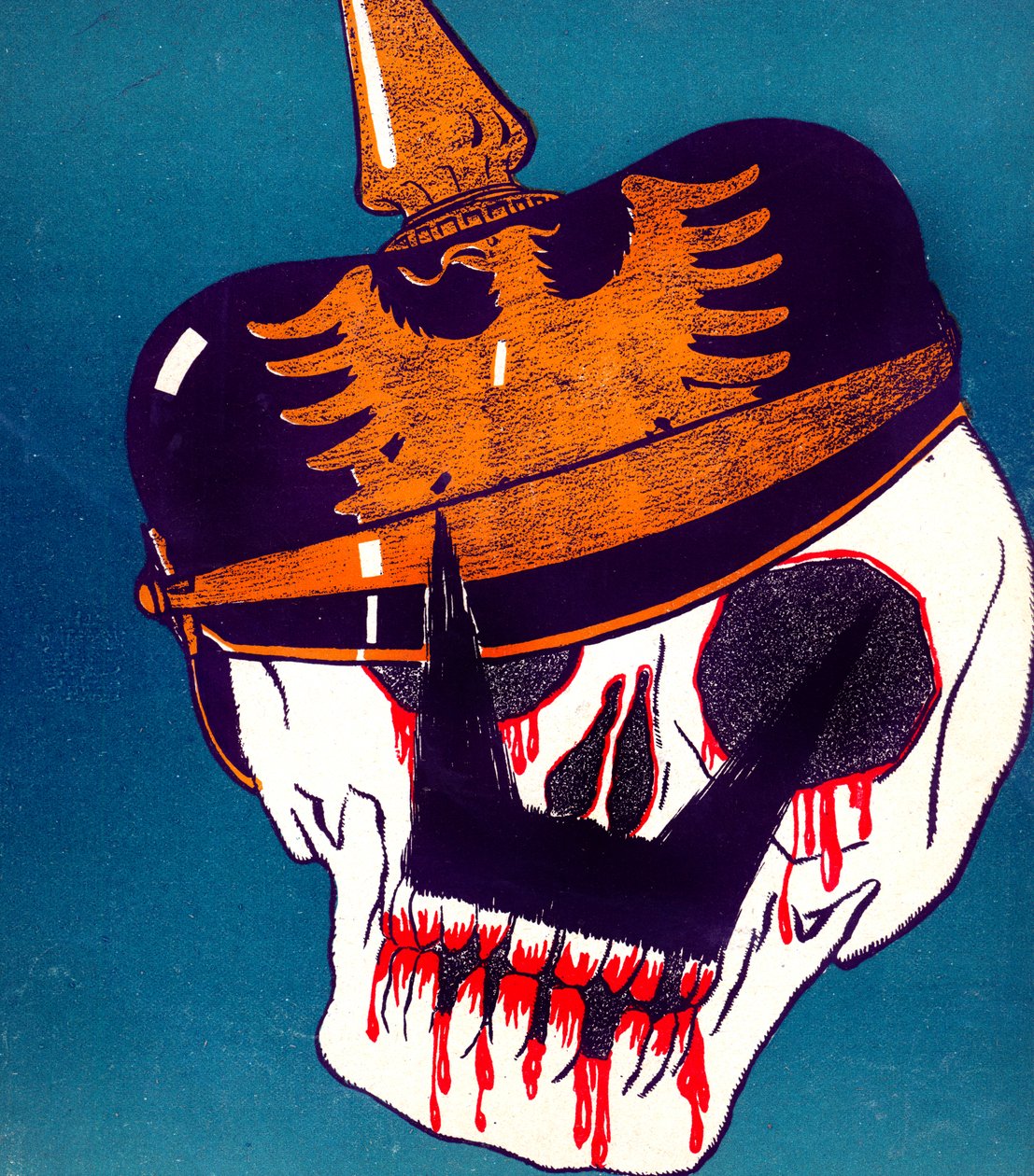 Caricature du Kaiser Wilhelm, 13 avril 1916 - Paul Iribe