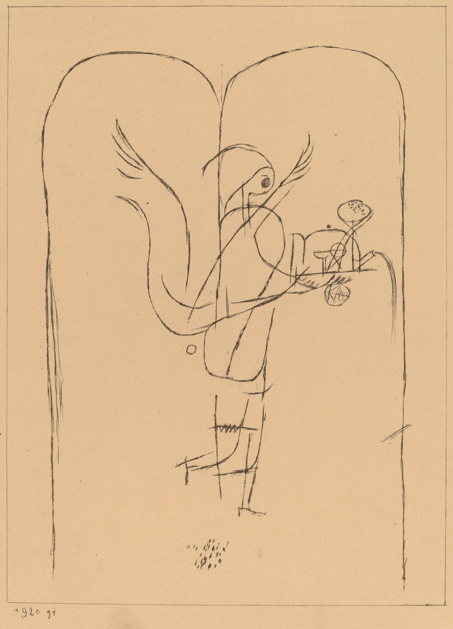 Un génie sert un petit déjeuner - Paul Klee