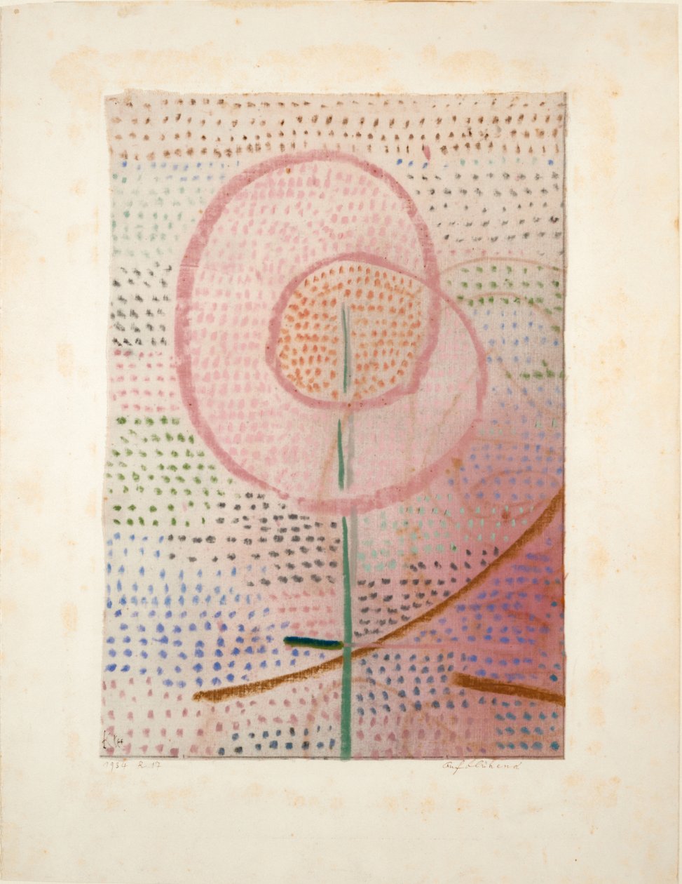 Aufblühend, 1934 - Paul Klee