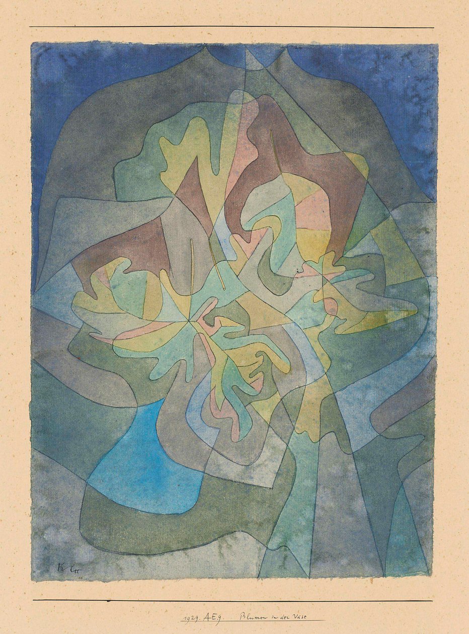 Fleurs dans le Vase, 1929 - Paul Klee