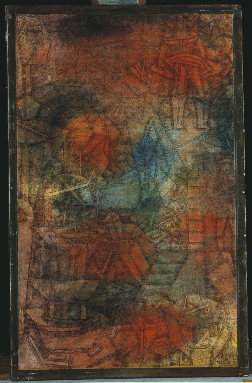 Répétition sur scène - Paul Klee