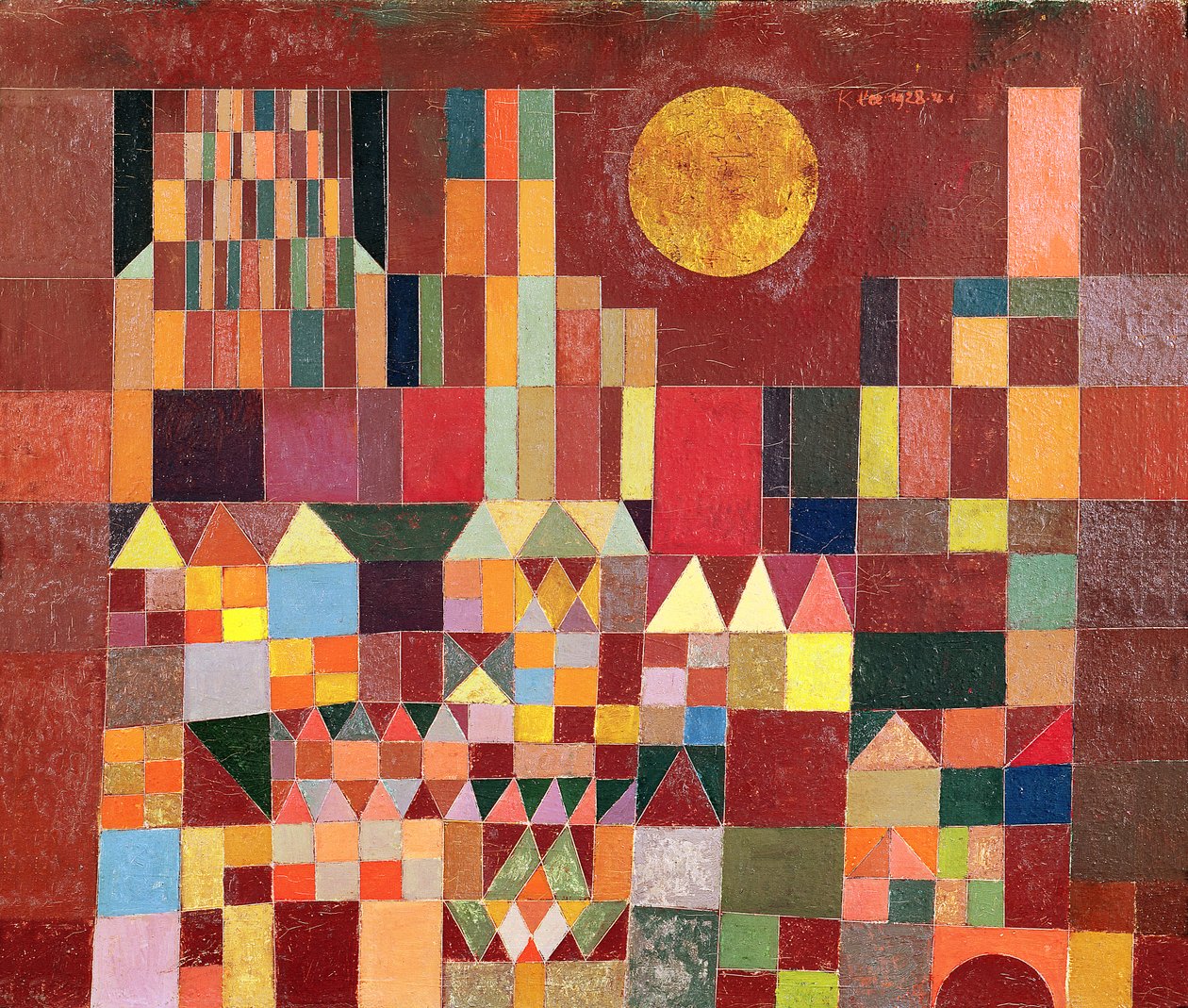 Château et soleil - Paul Klee