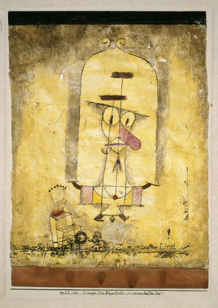 Danse, monstre, à ma douce chanson !, 1922 - Paul Klee
