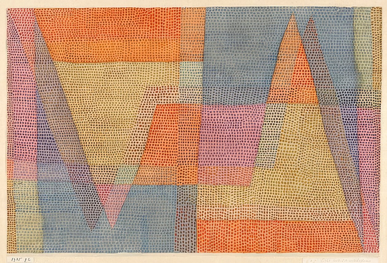 La Lumière et les arêtes - Paul Klee