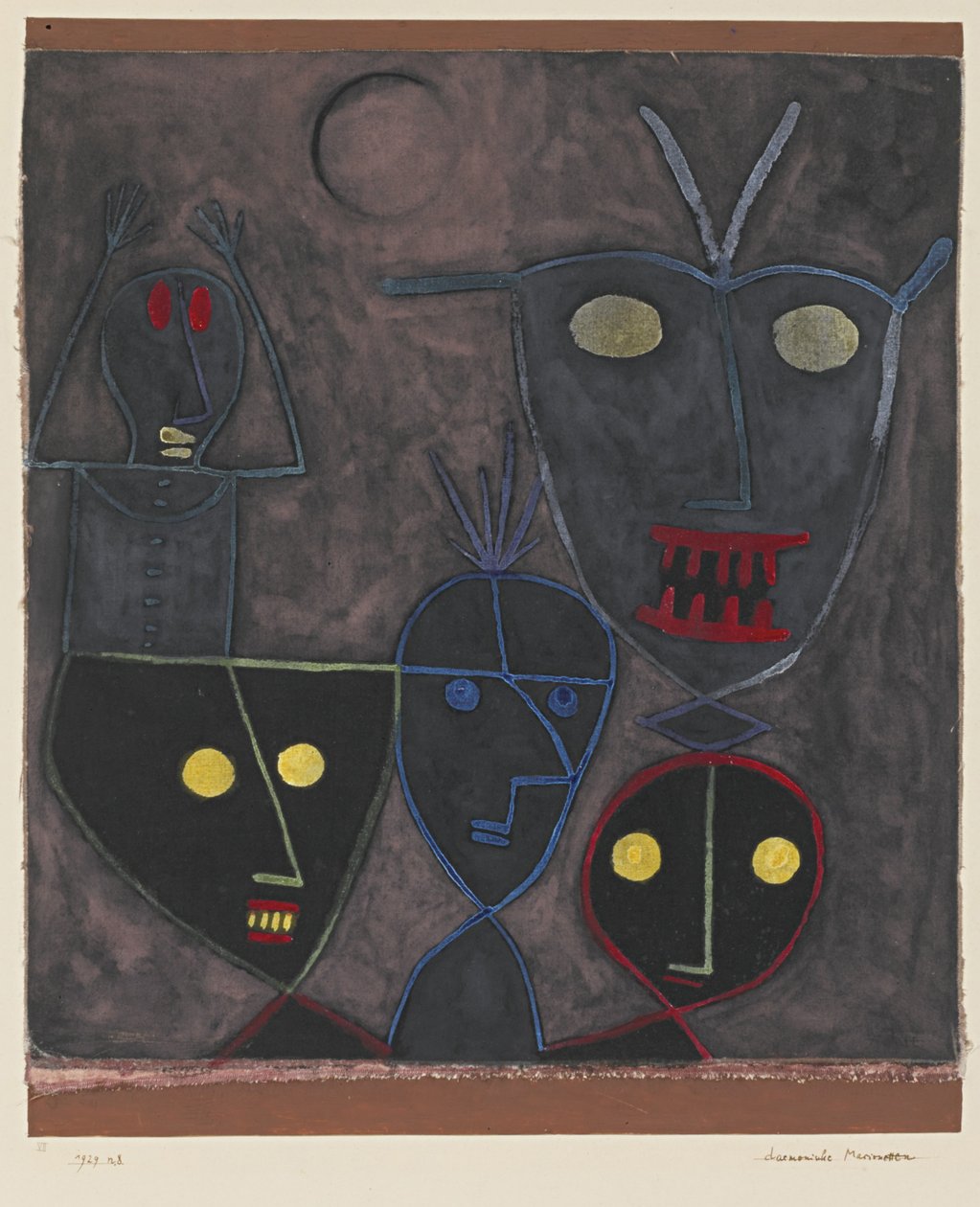 Marionnettes démoniaques, 1929 - Paul Klee