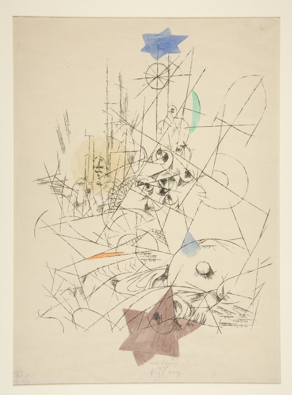 Destruction et espoir - Paul Klee