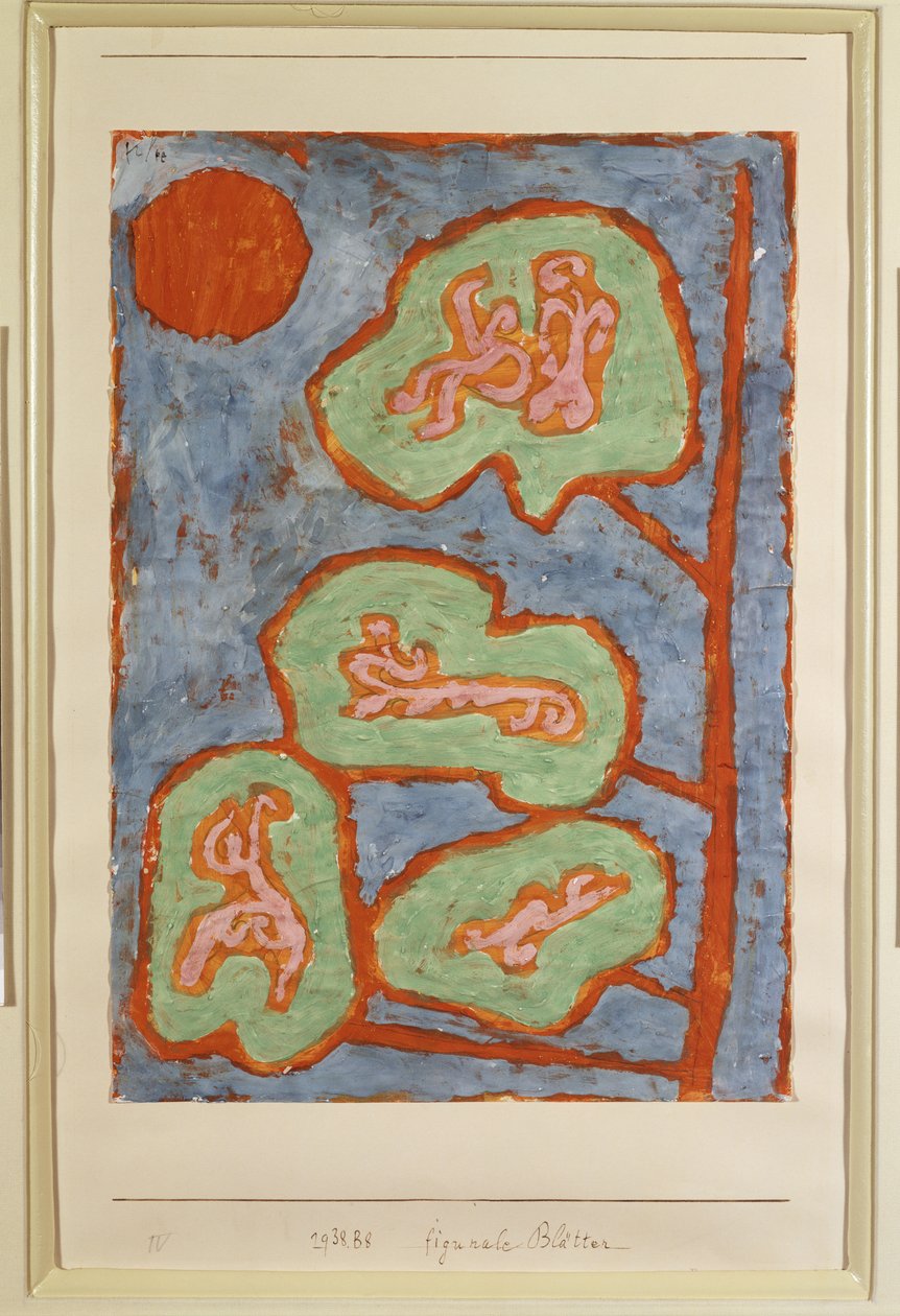 Feuilles figuratives - Paul Klee