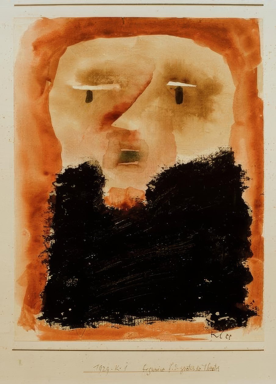 Figurine pour le théâtre grotesque - Paul Klee