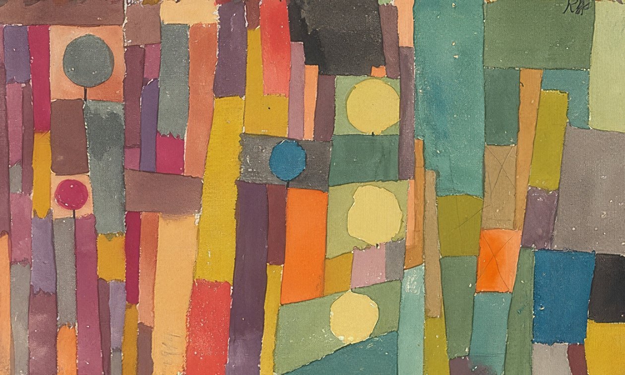 Dans le style de Kairouan, modéré - Paul Klee