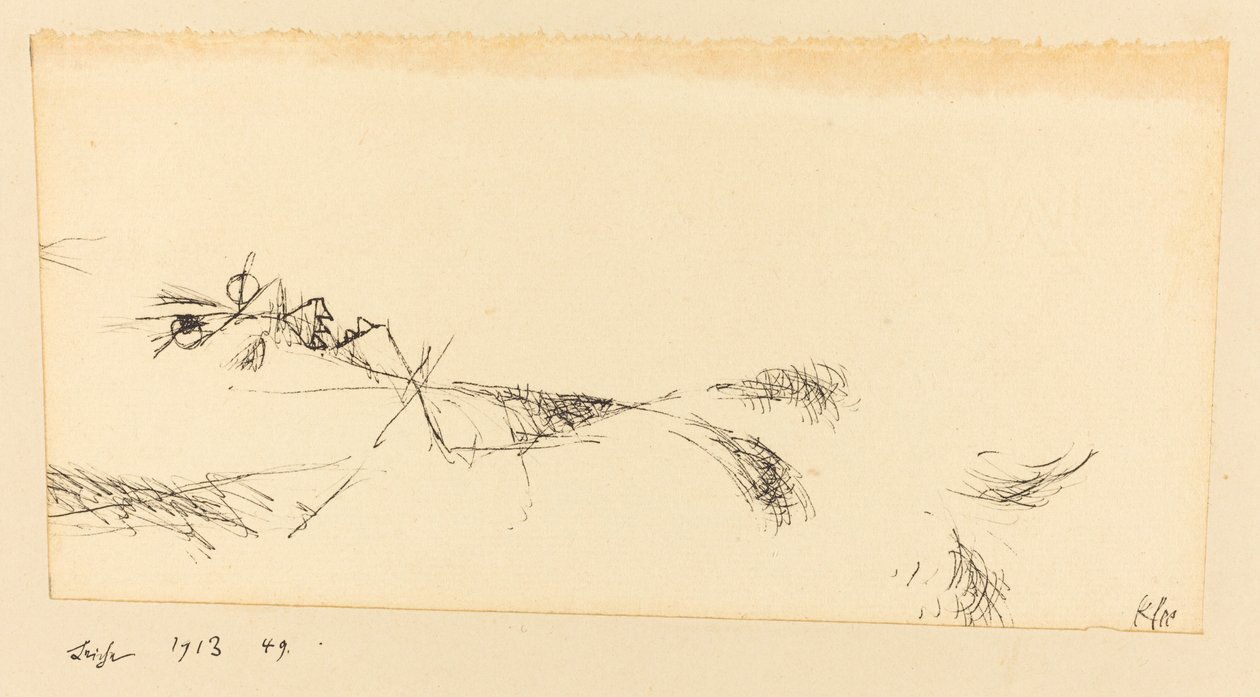 Leiche (Cadavre) - Paul Klee