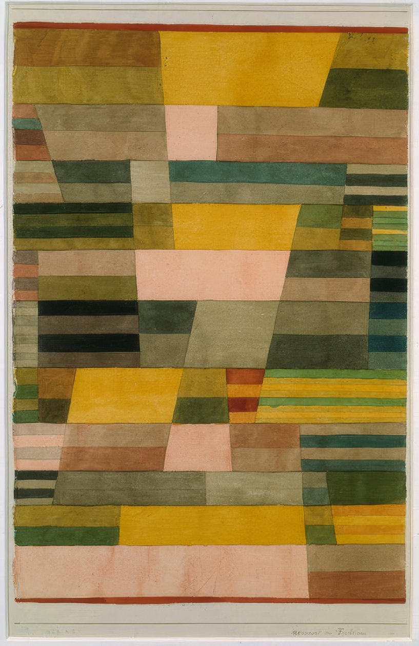 Monument dans le pays des fruits - Paul Klee